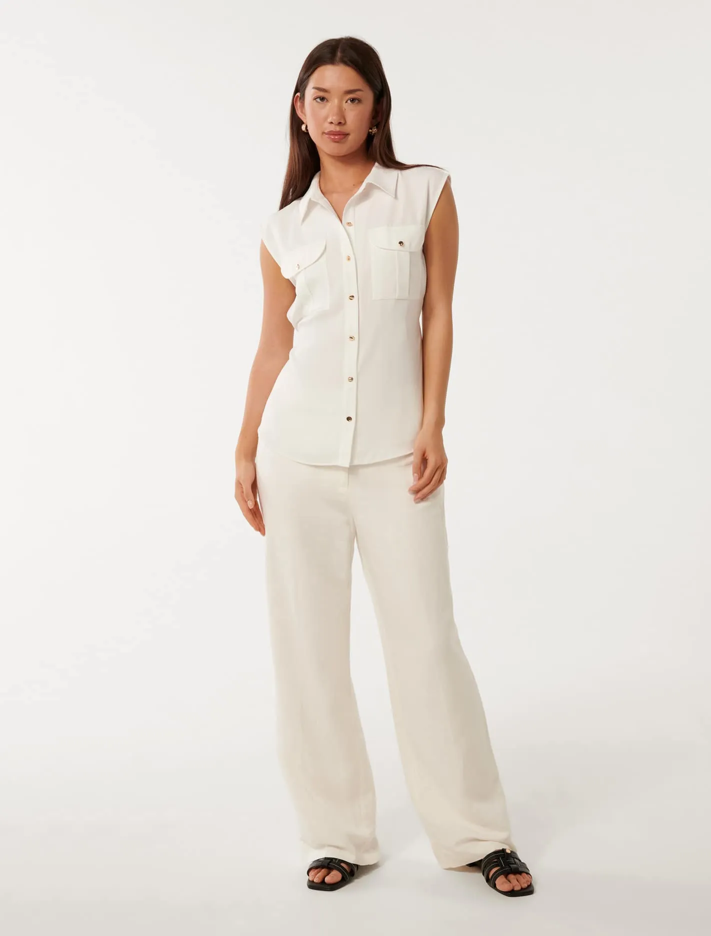 Alara Long Cinch Back Shirt