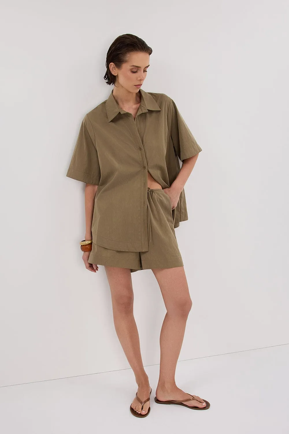 AMARA MOSS MODAL BLEND SHORT