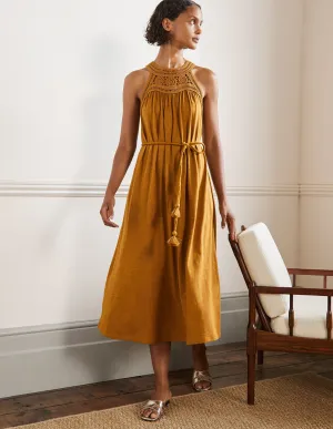 Anais Jersey Midi Dress-Frankincense