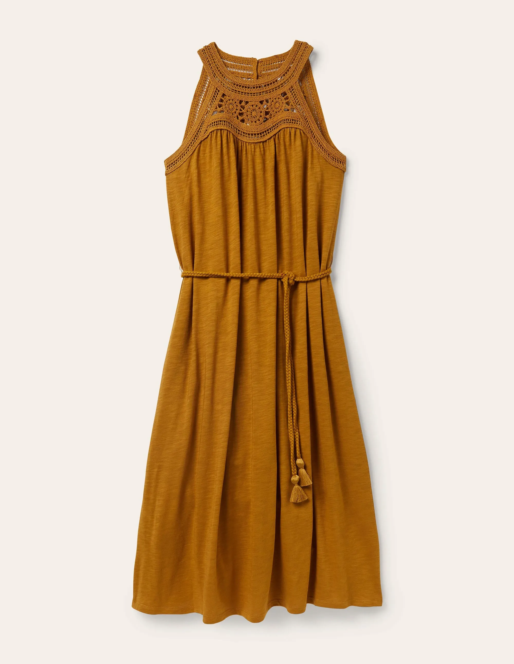 Anais Jersey Midi Dress-Frankincense