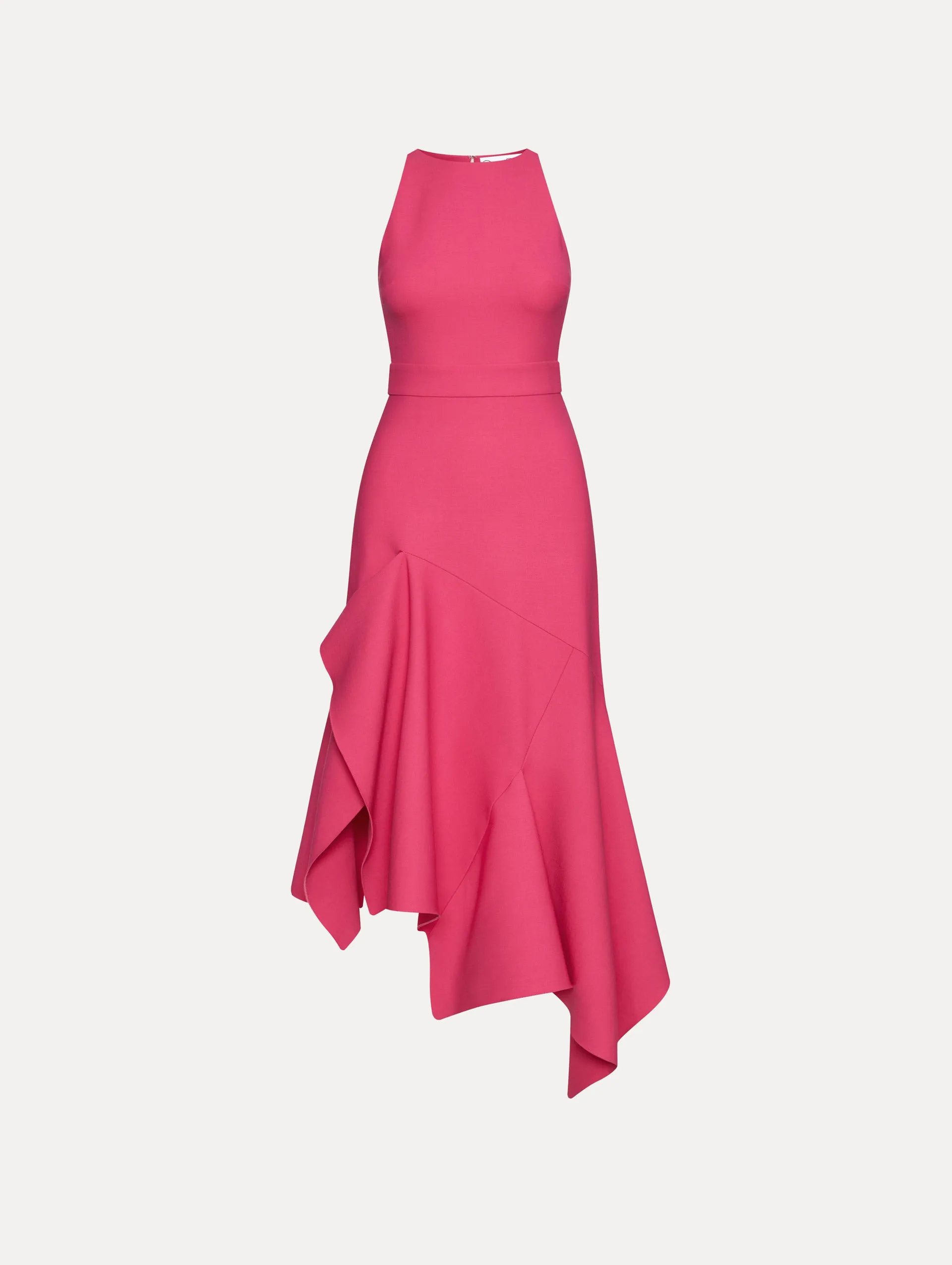 Asymmetrical Wool Dress