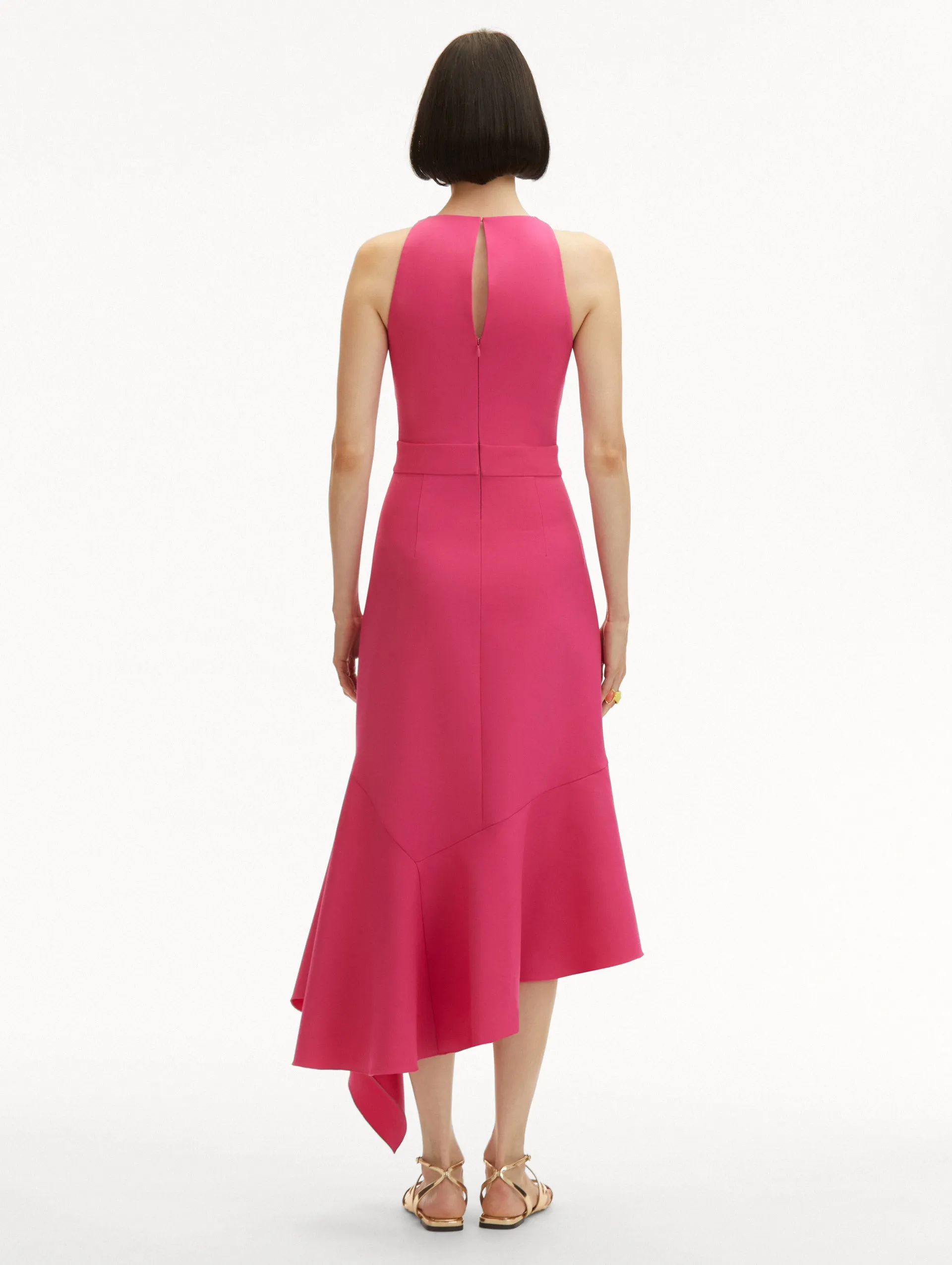 Asymmetrical Wool Dress
