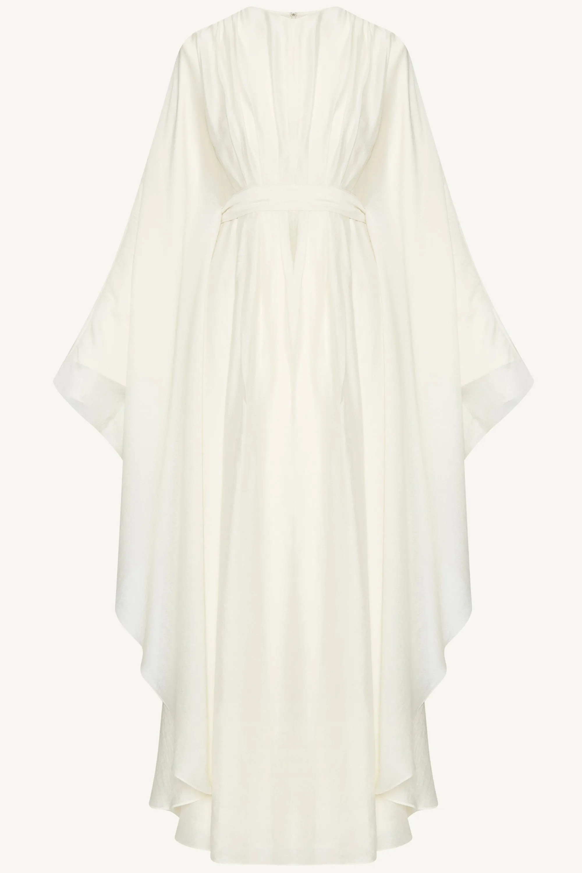 Aura Pleated Maxi Dress - Moonbeam