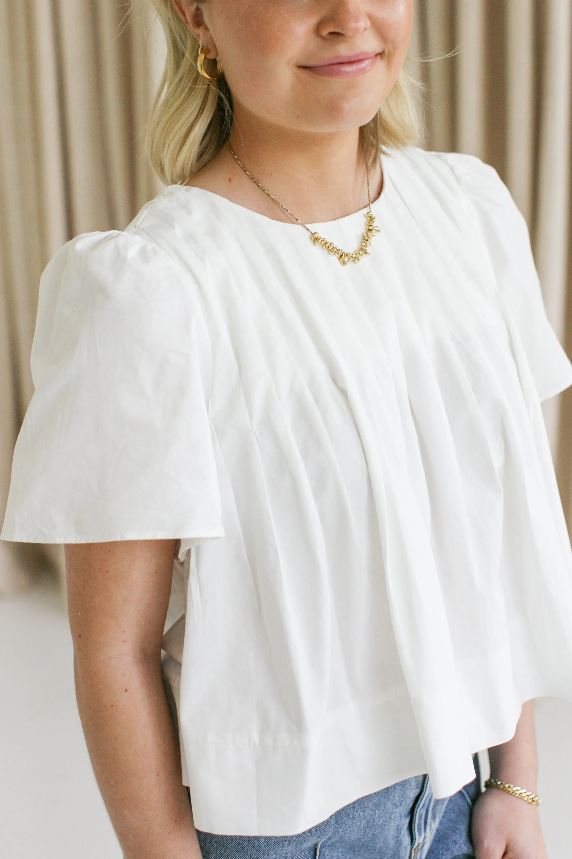Cecilia Blouse - White