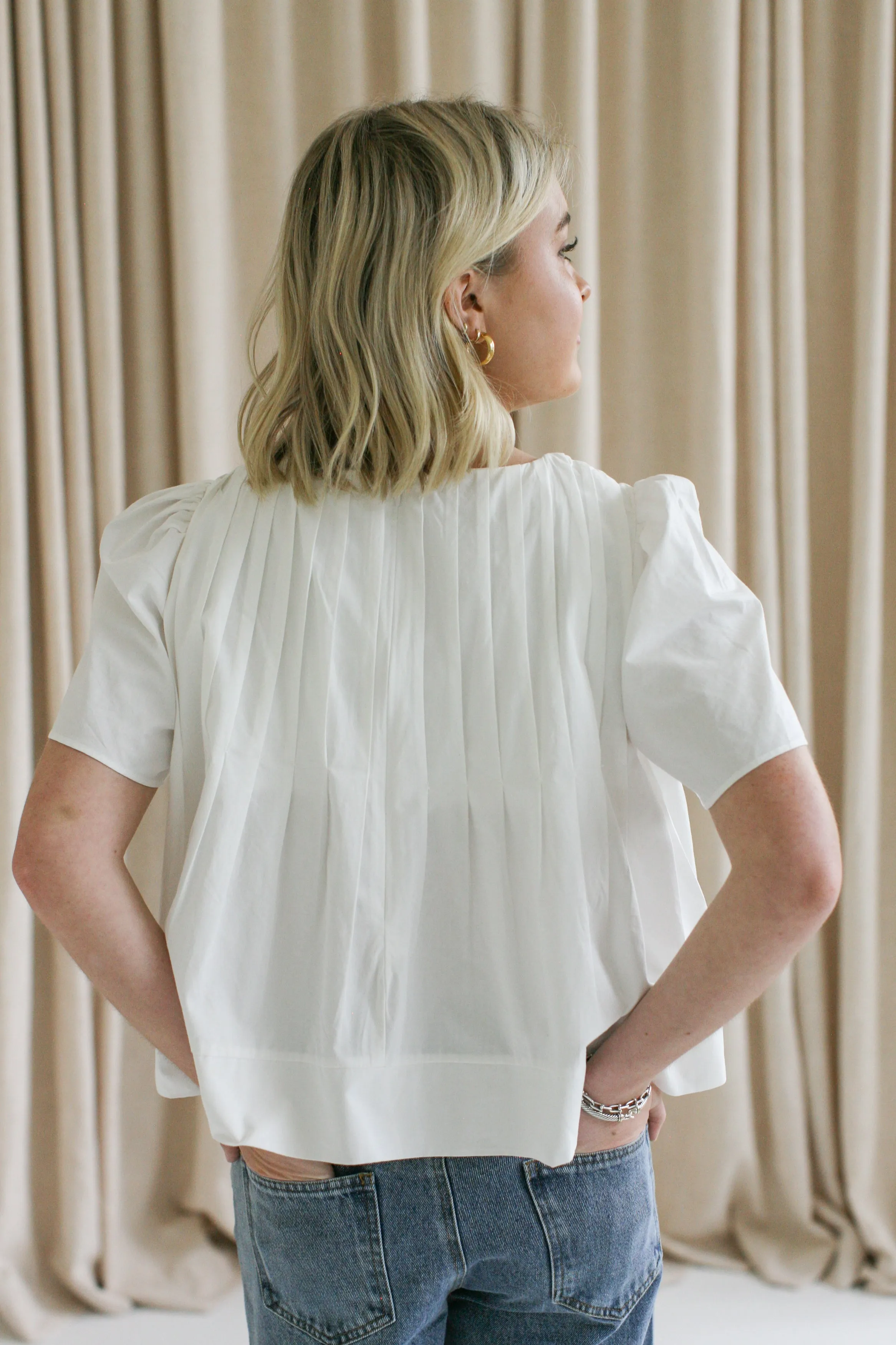 Cecilia Blouse - White