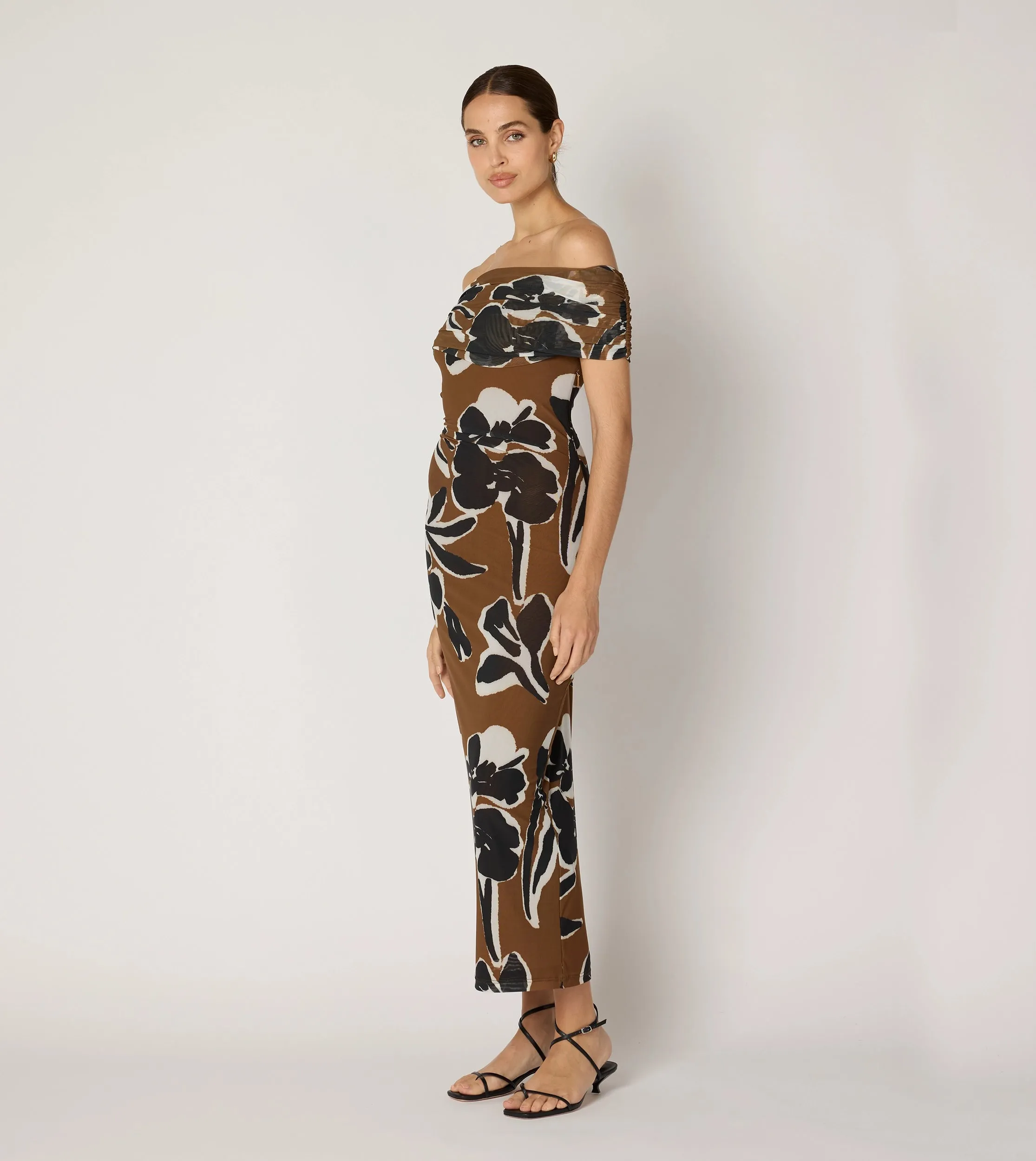 Cordelia Ankle Dress | Smoked Clover
