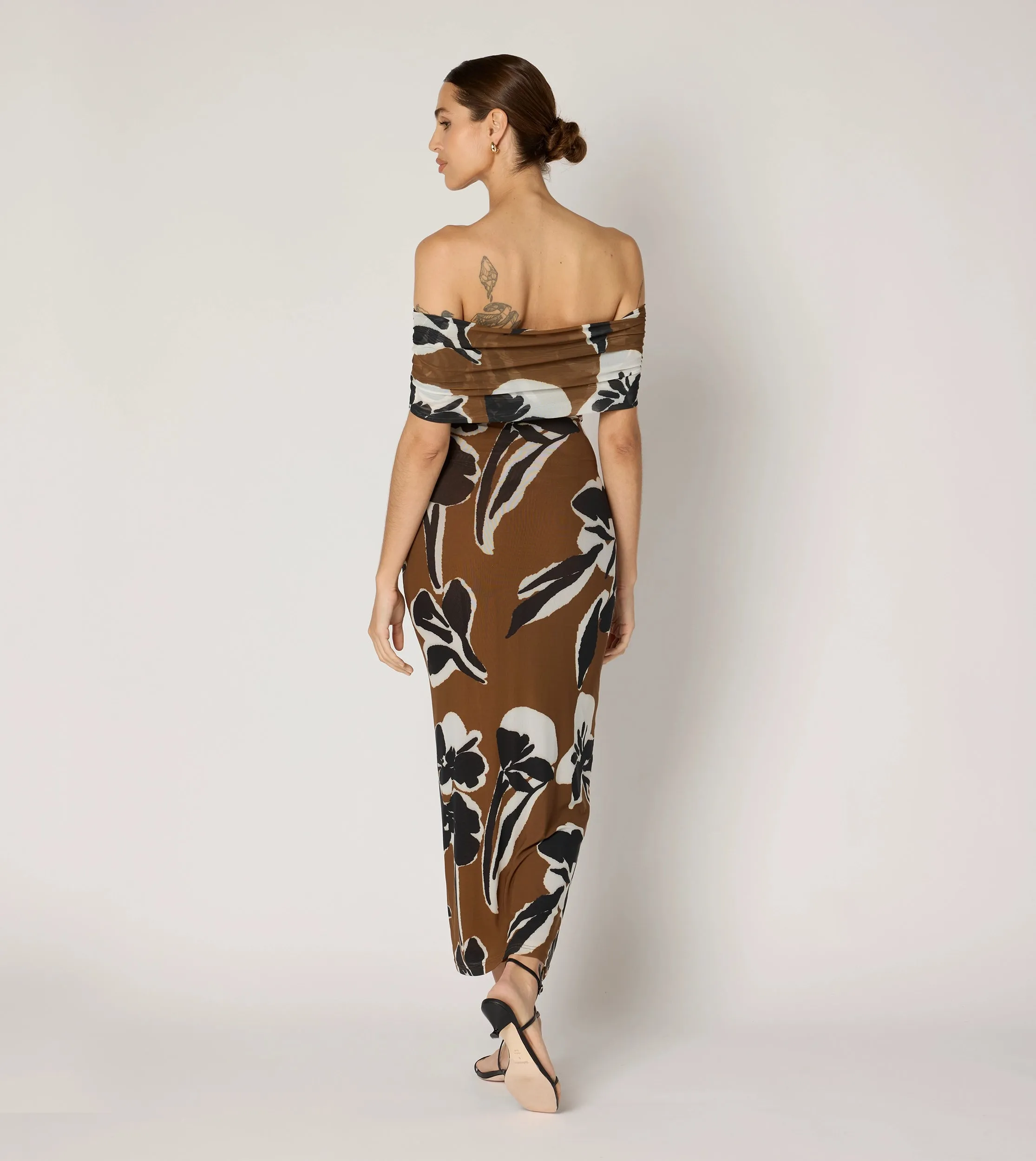 Cordelia Ankle Dress | Smoked Clover
