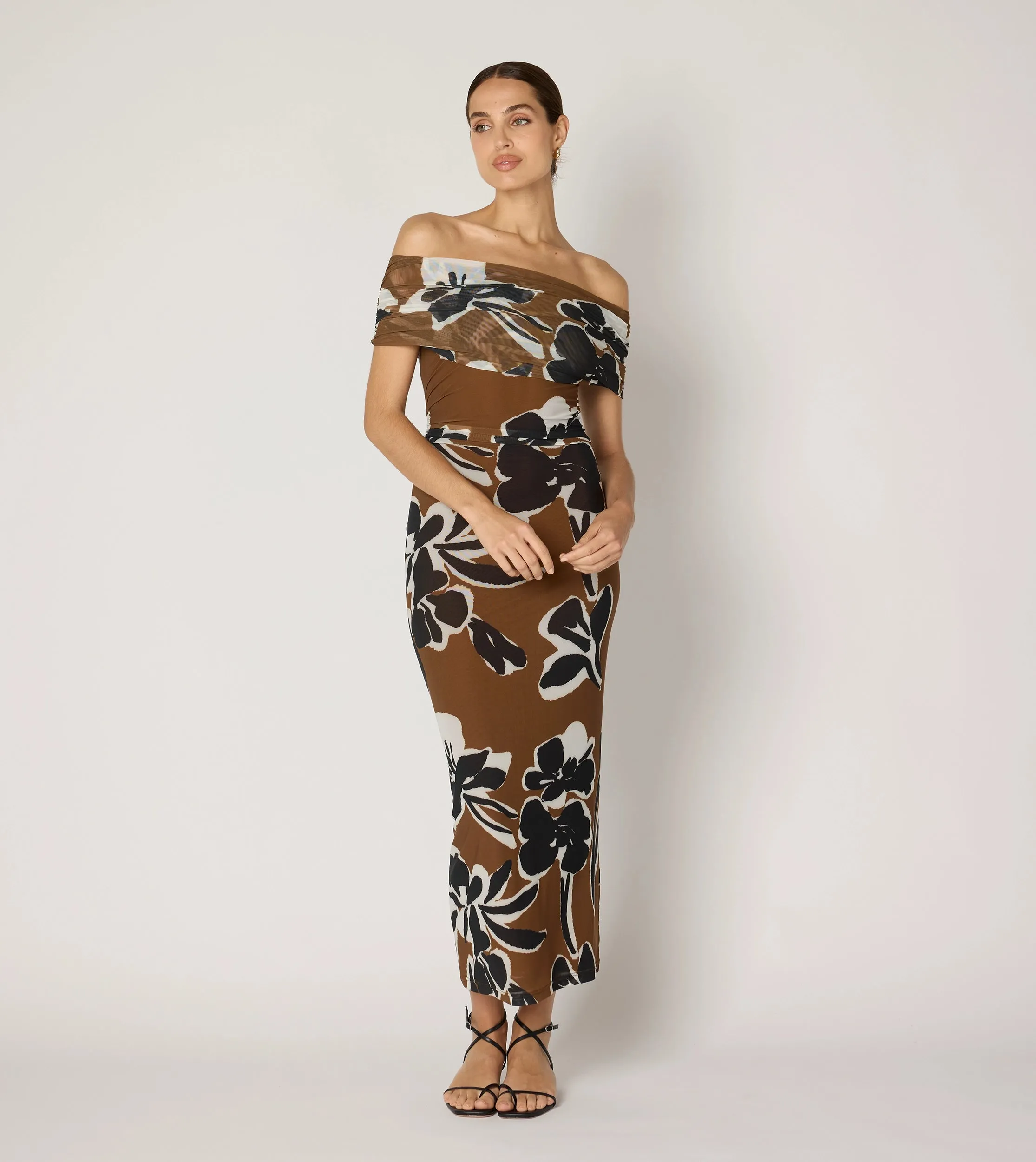 Cordelia Ankle Dress | Smoked Clover