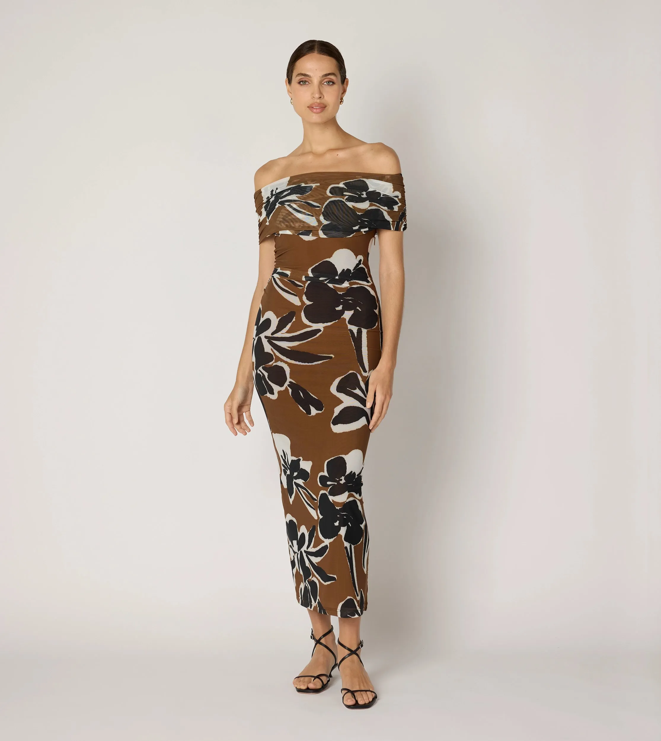 Cordelia Ankle Dress | Smoked Clover