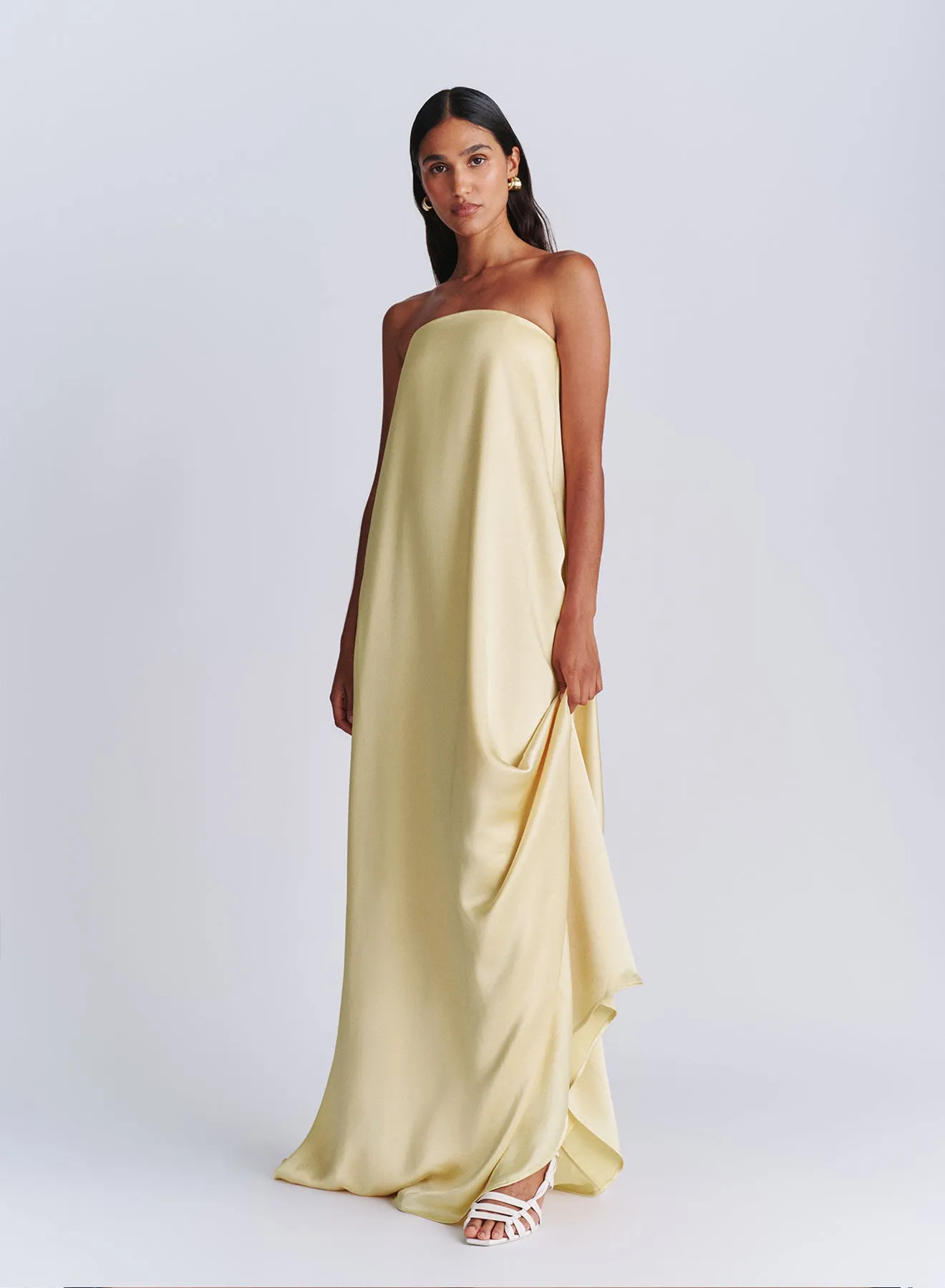 DELFINA DRESS (CHAMPAGNE)