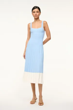 ELLISON DRESS | CLEAR BLUE WHITE