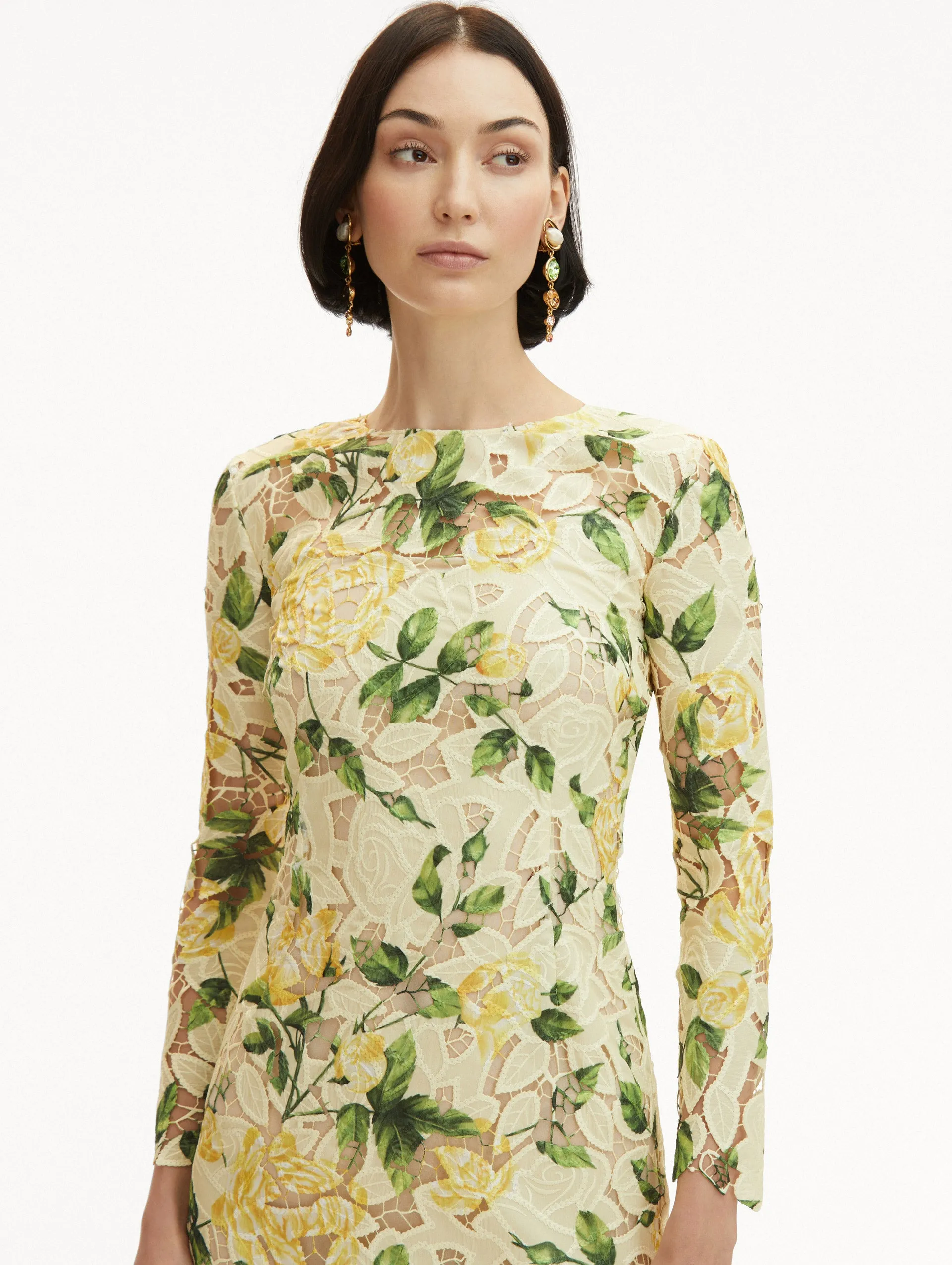English Rose Guipure Dress