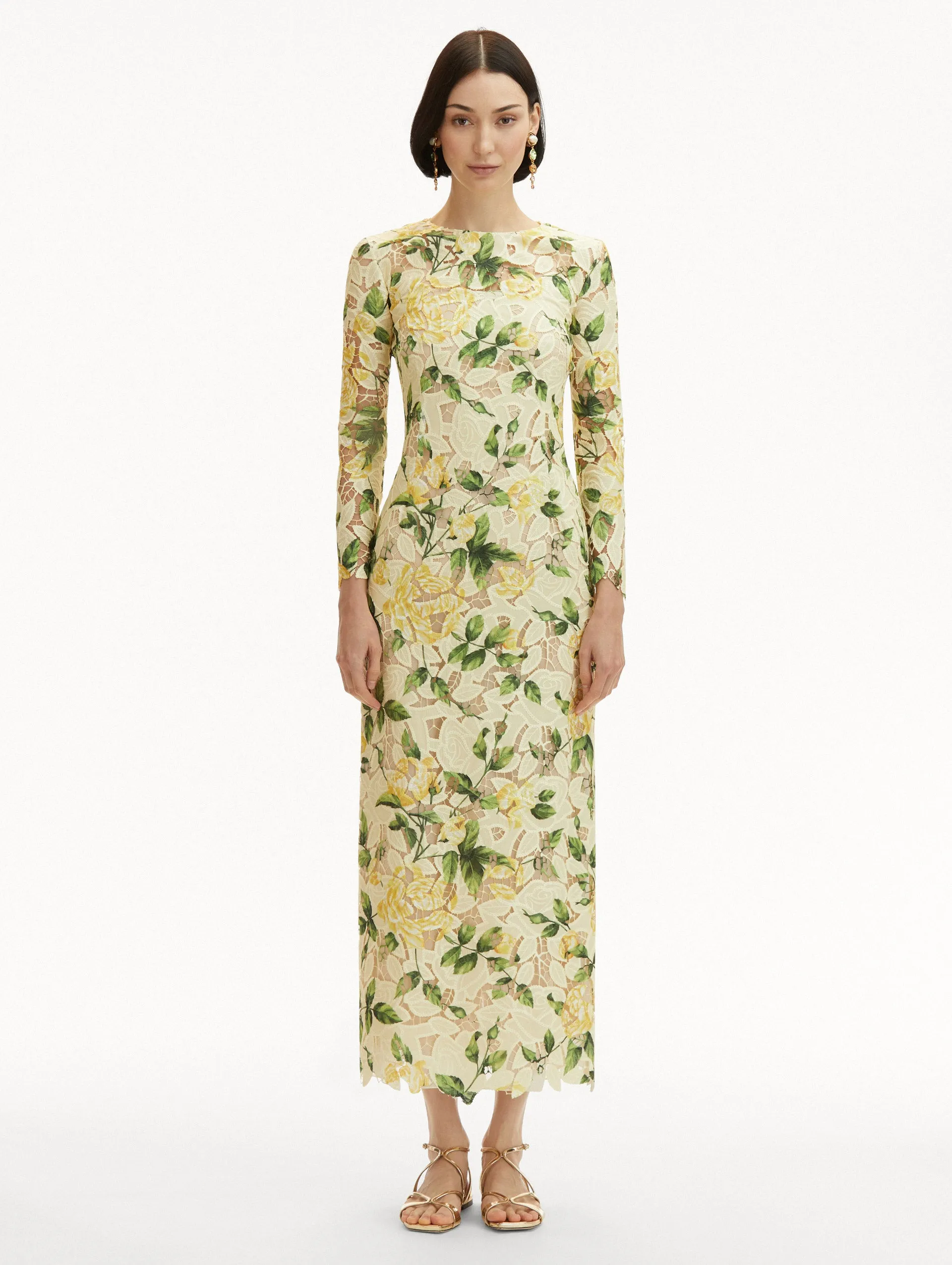 English Rose Guipure Dress