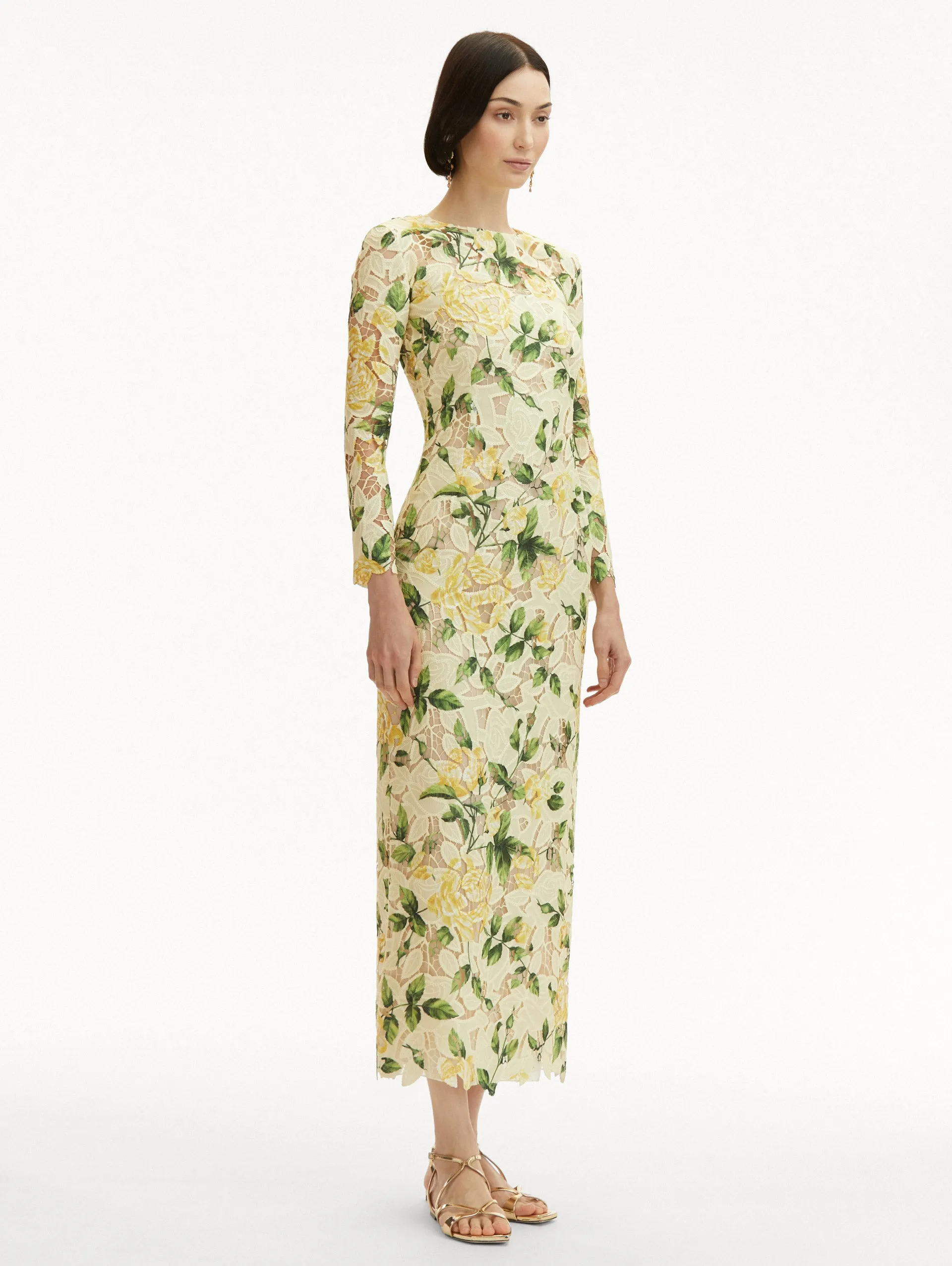 English Rose Guipure Dress
