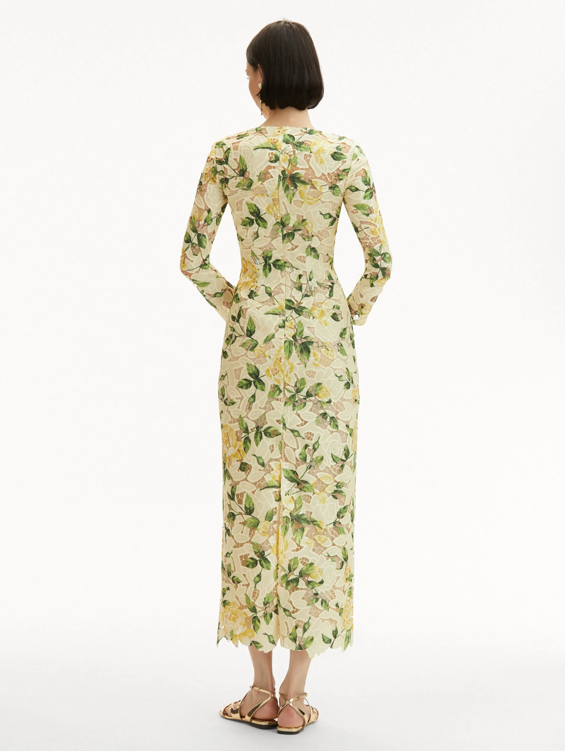 English Rose Guipure Dress