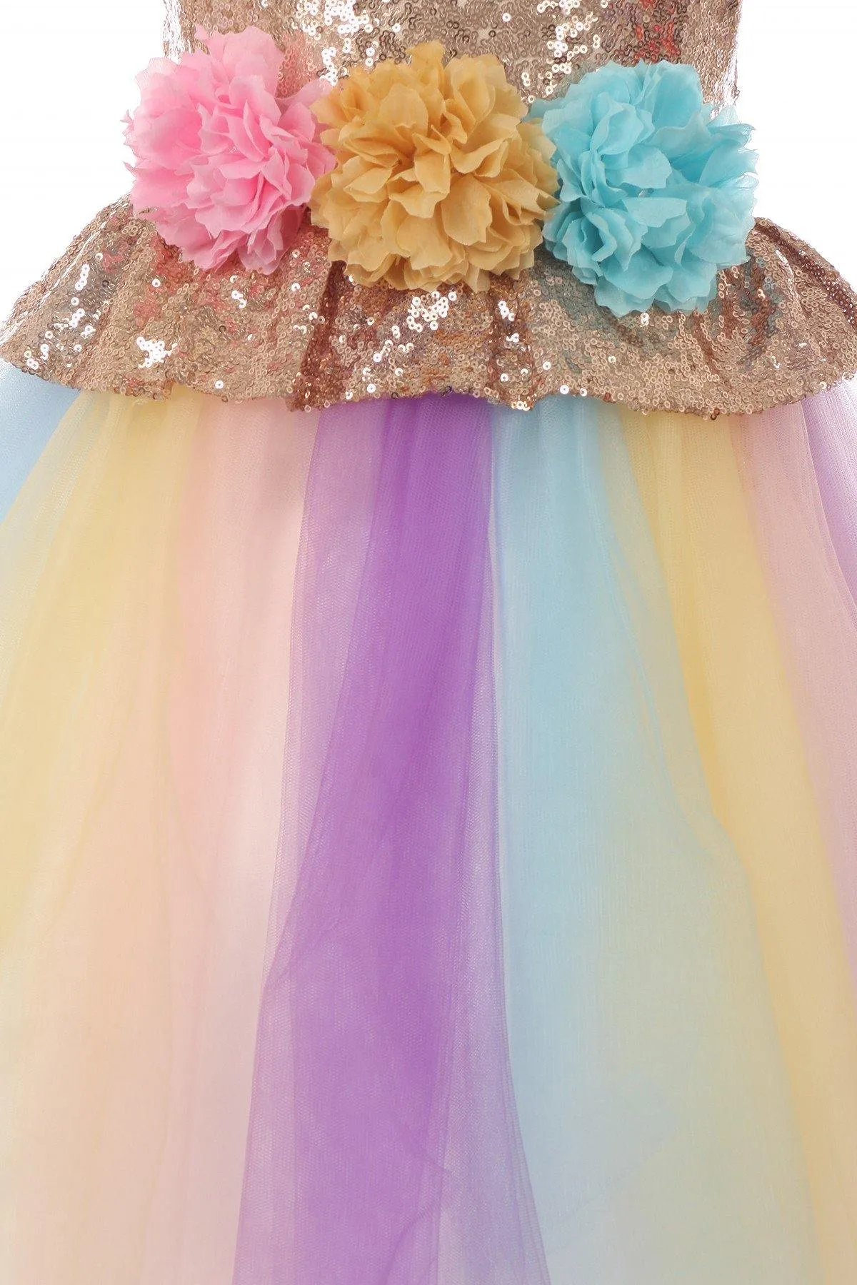 Flower Girls Dress Up Unicorn Tutu