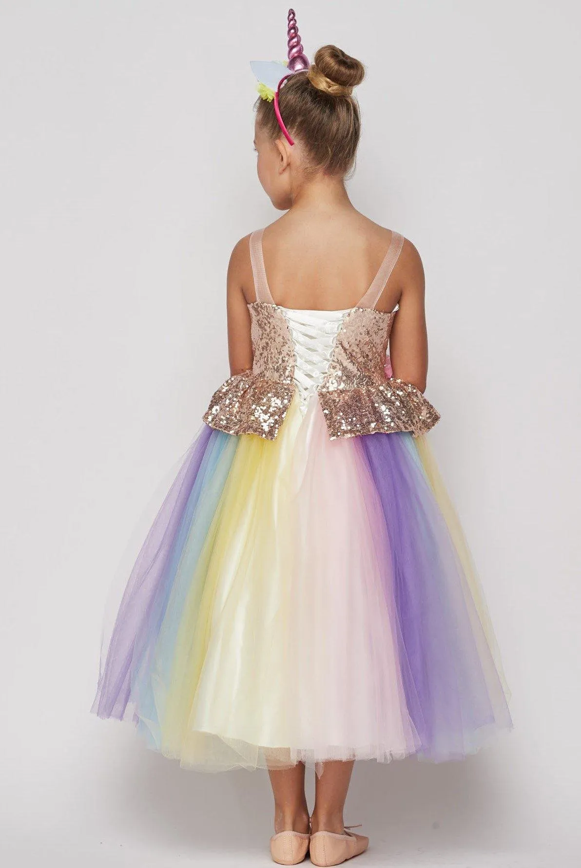 Flower Girls Dress Up Unicorn Tutu