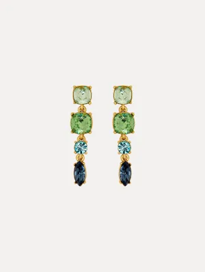 Four-Tier Drop Earrings