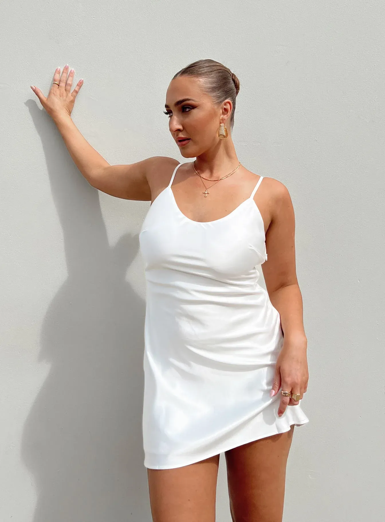 Kalesi Mini Dress White