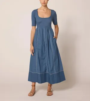 Luna Ankle Dress | Bluefin