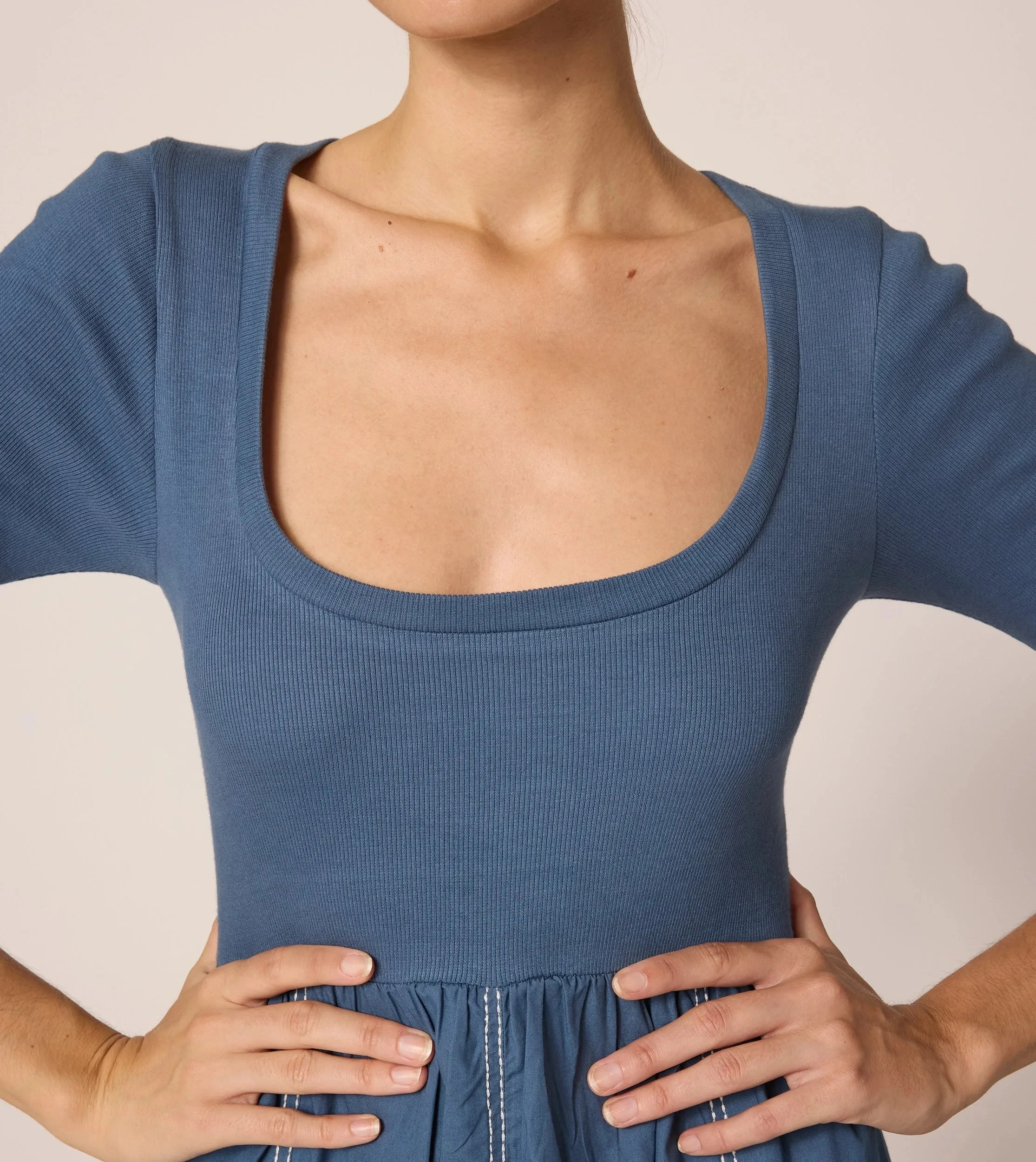 Luna Ankle Dress | Bluefin