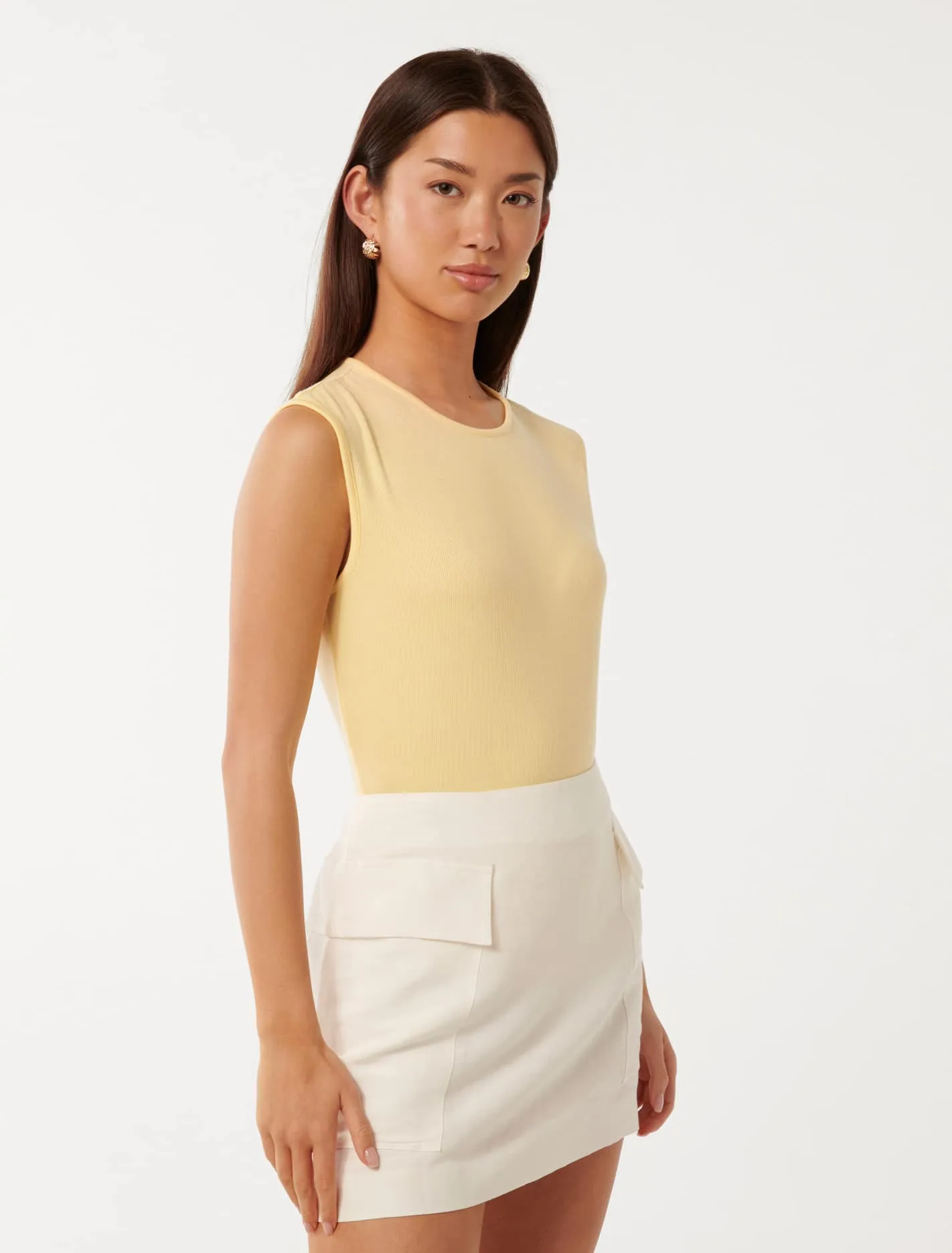 Mara Crew Neck Tank Top