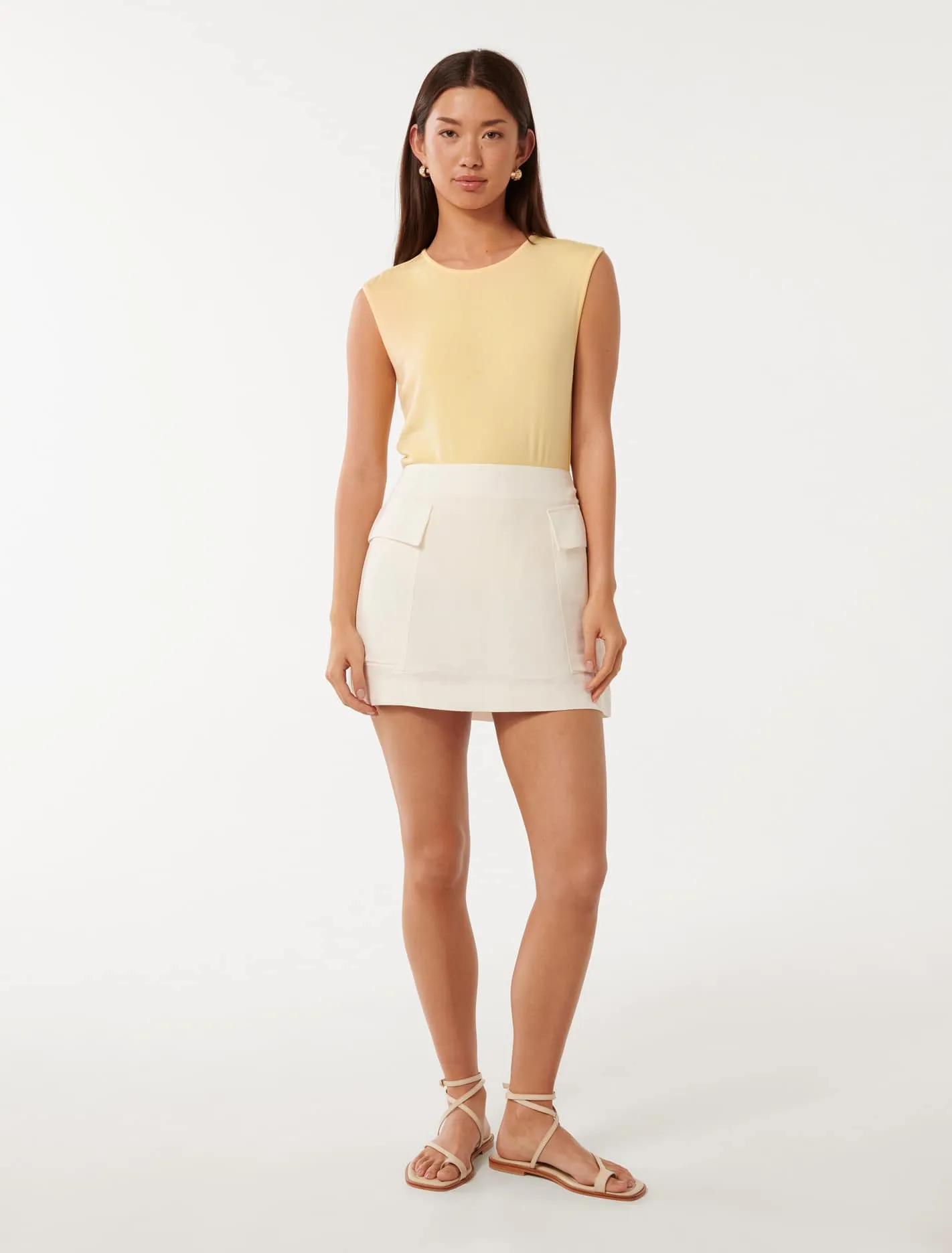 Mara Crew Neck Tank Top