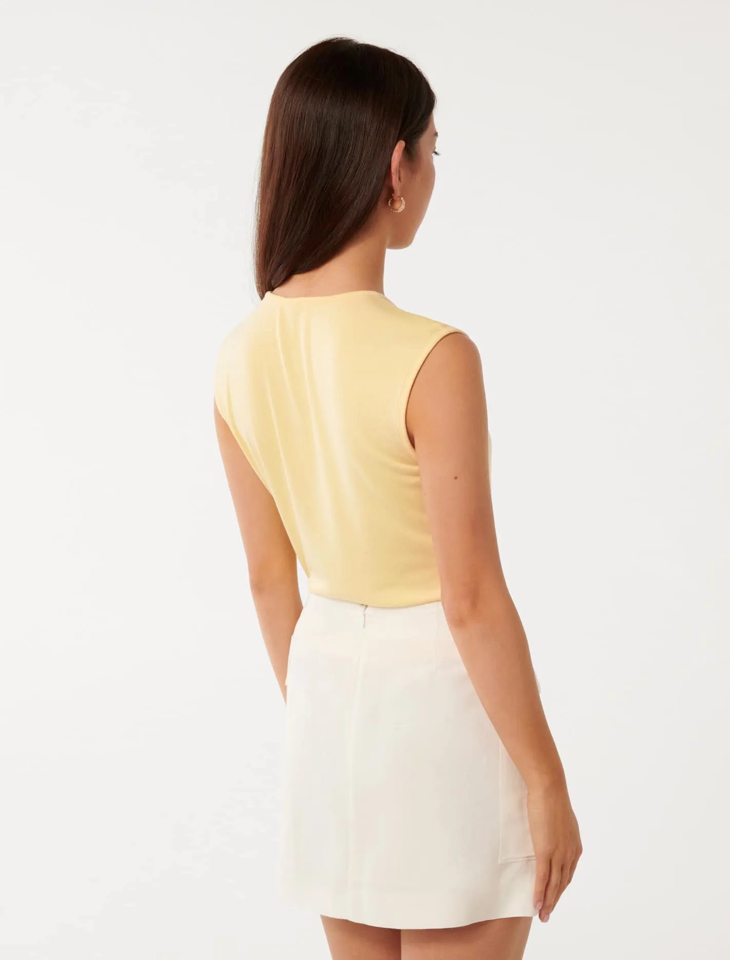Mara Crew Neck Tank Top