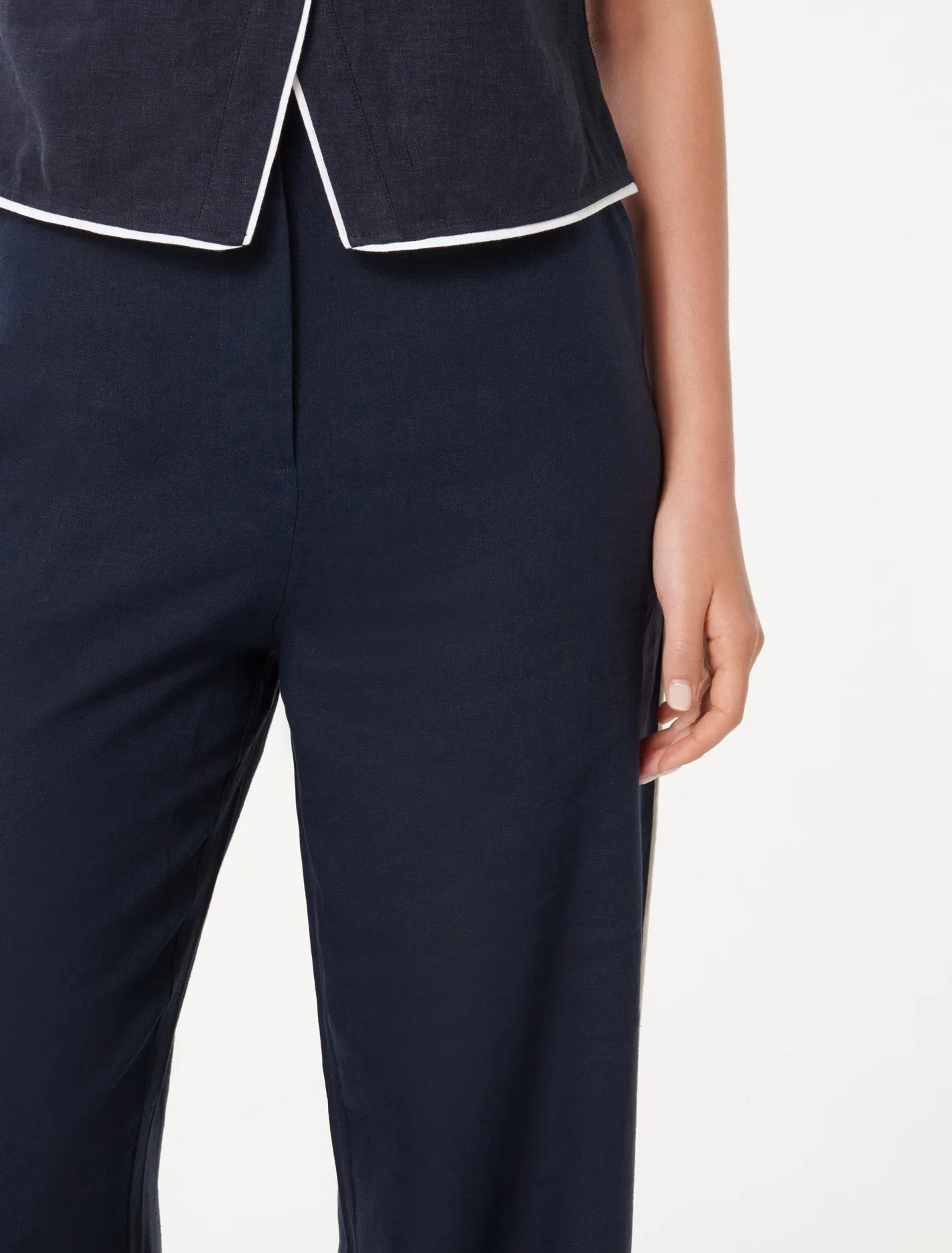 Nia Tipped Wide Leg Pant