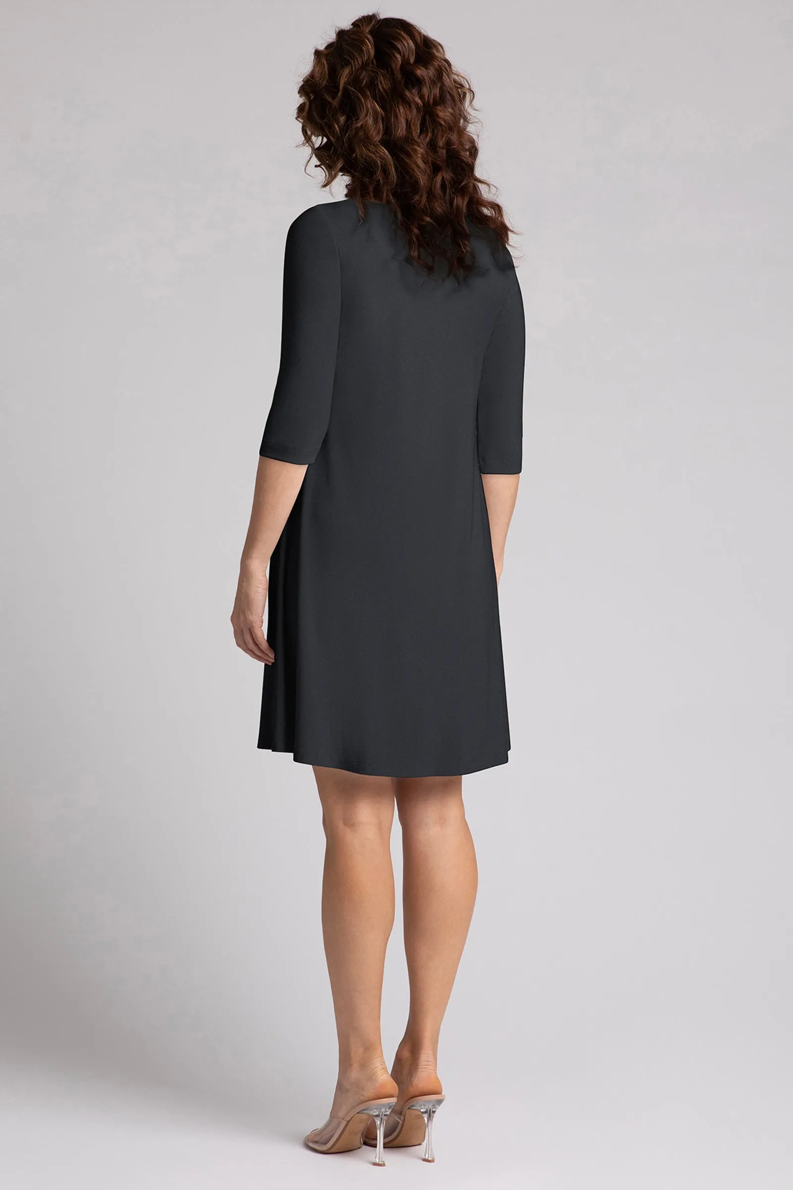 Nu Trapeze Dress | Graphite