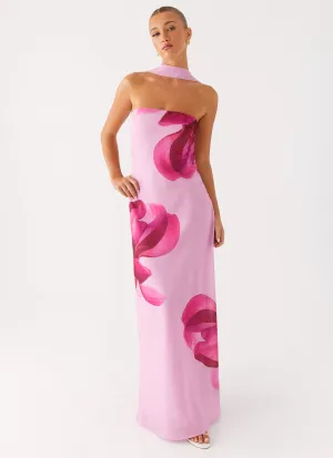 Prim Maxi Dress - Pastel Pink
