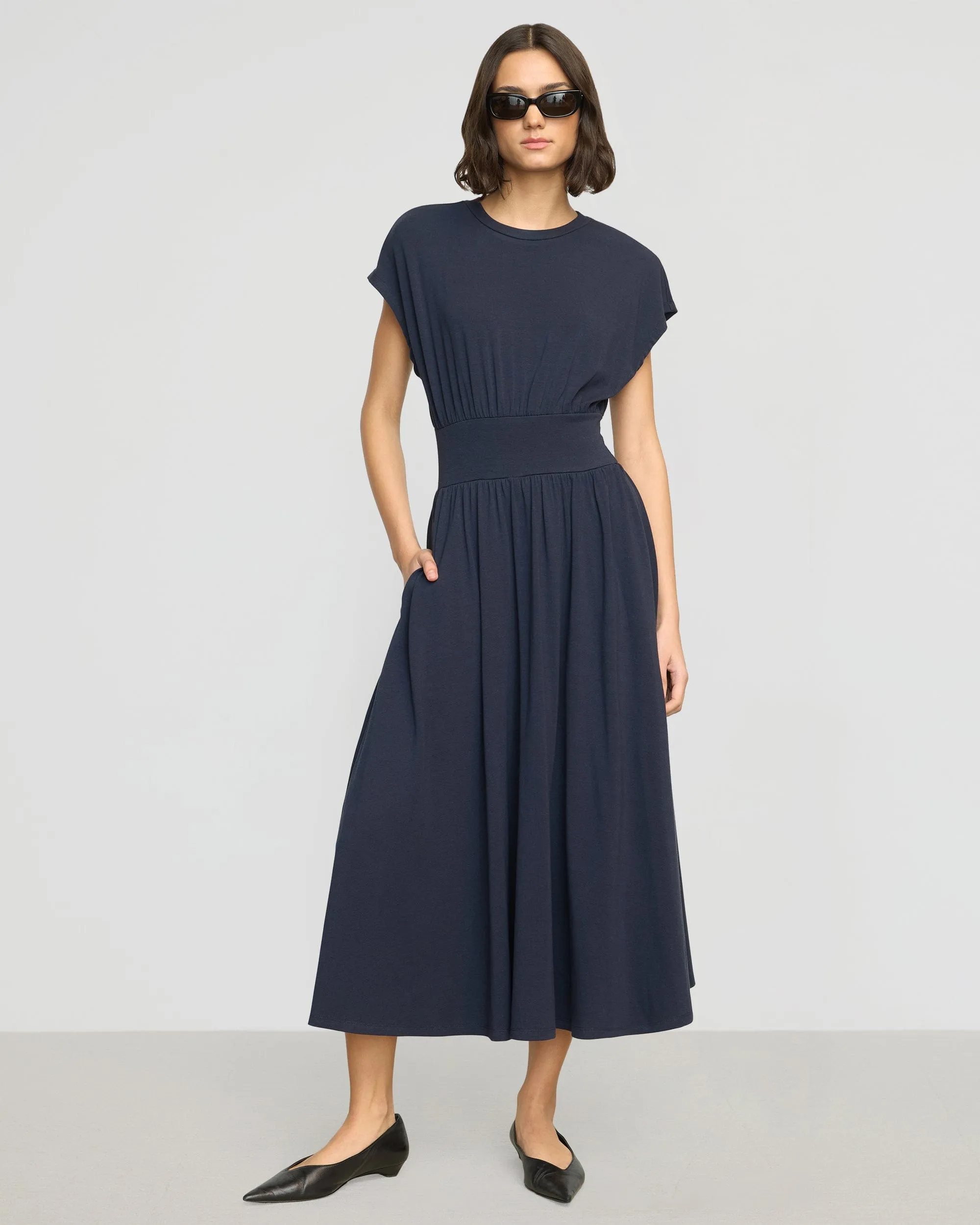 Prima Jersey Midi Dress