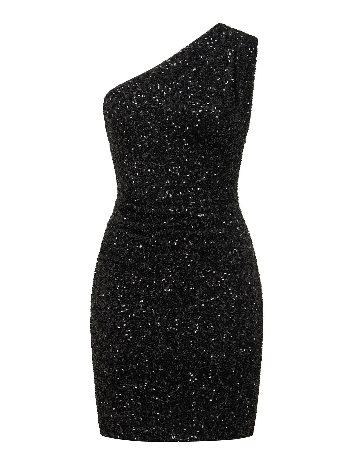 Rosalia Sequin Drape Mini Dress