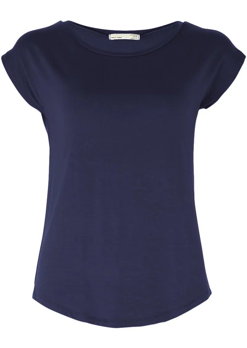 Shell T-shirt Navy Blue