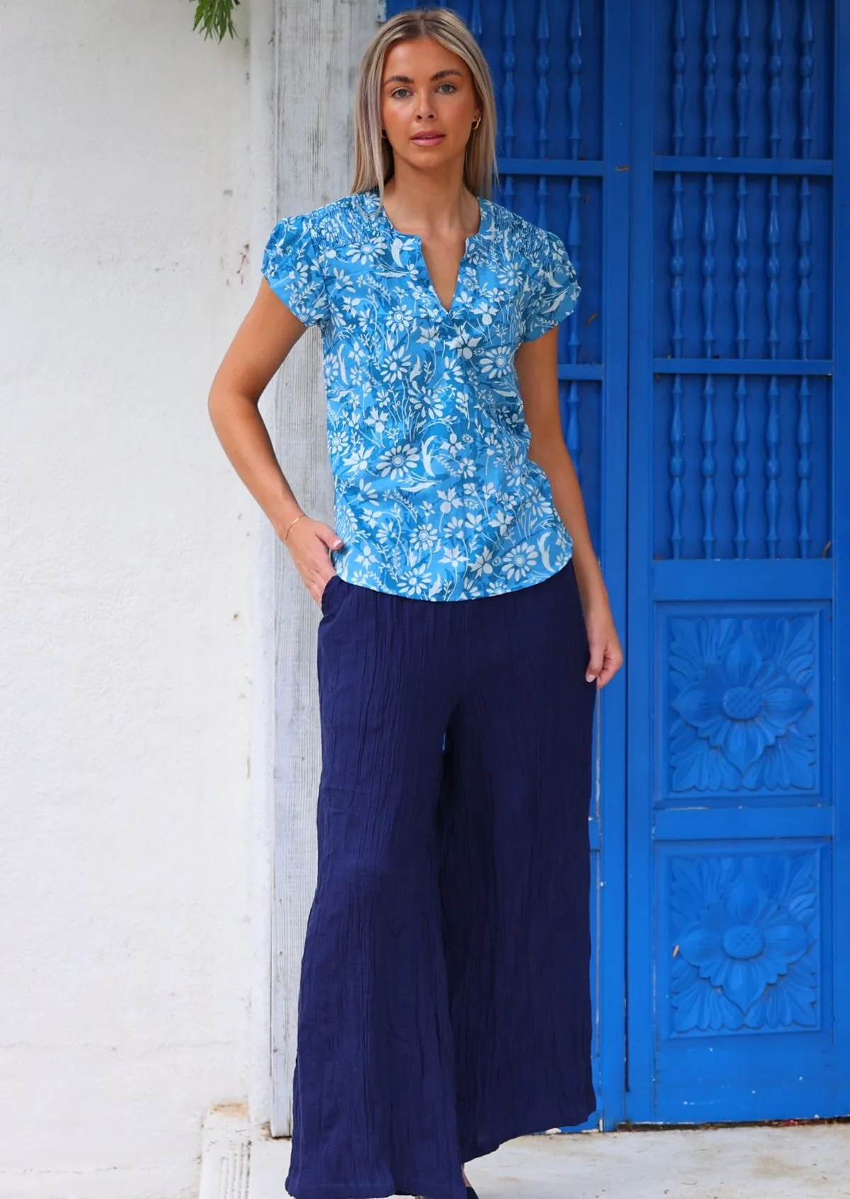 Sky Blouse Drift