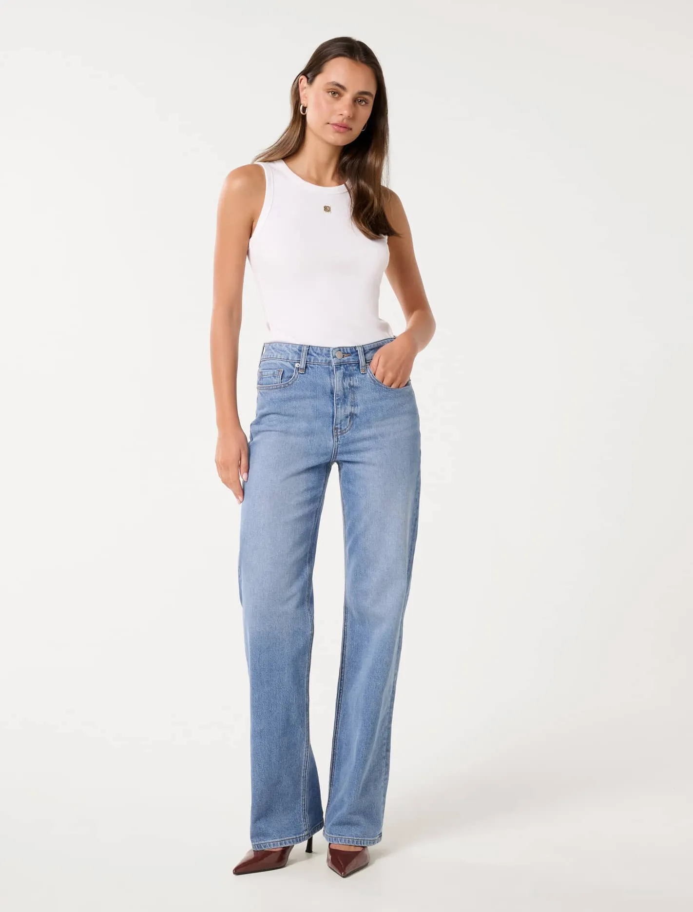 Skyla Straight Leg Jeans