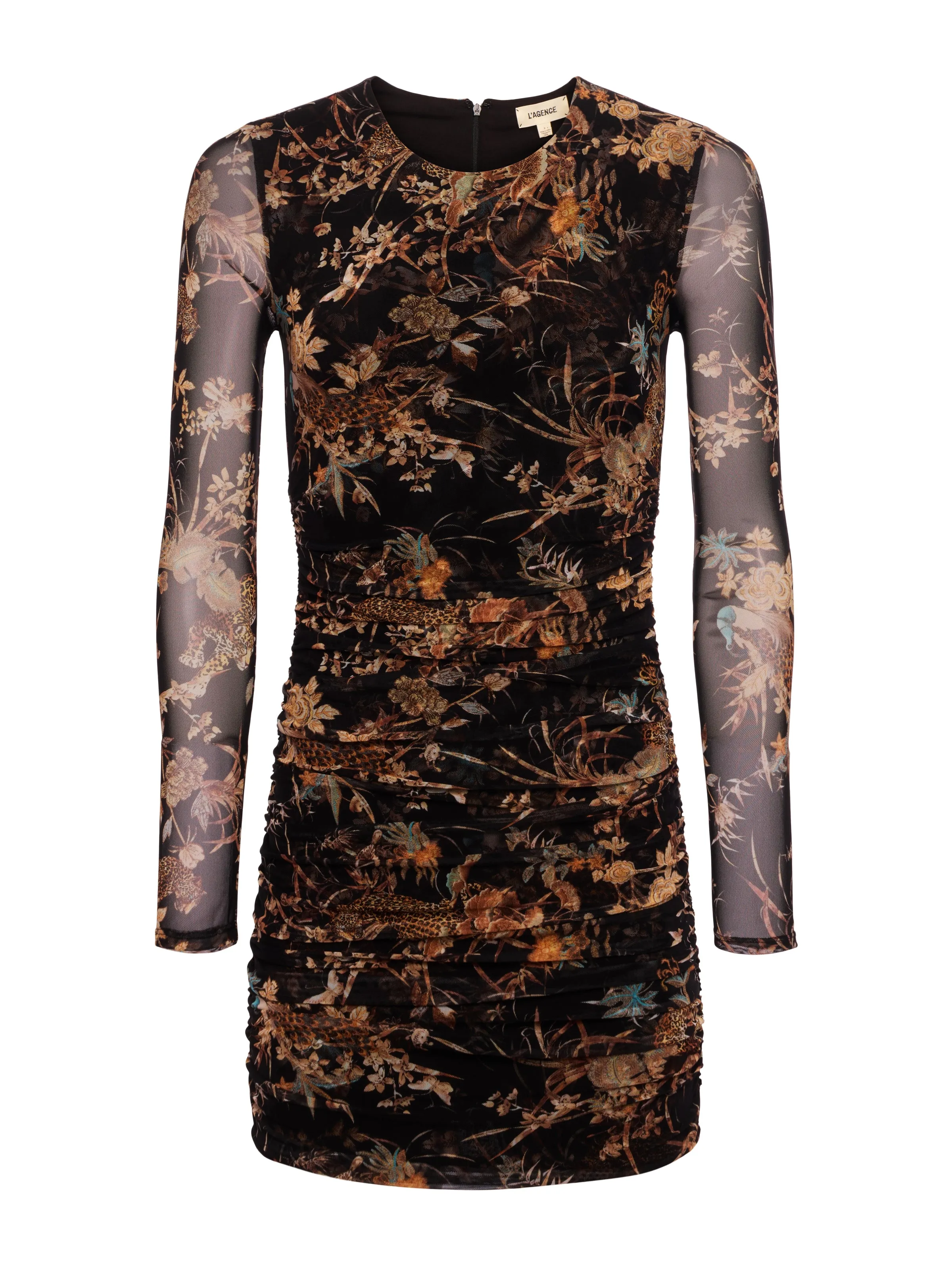 Sunny Ruched Mini Dress