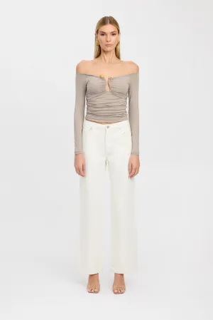 Tayla Trim Long Sleeve Top