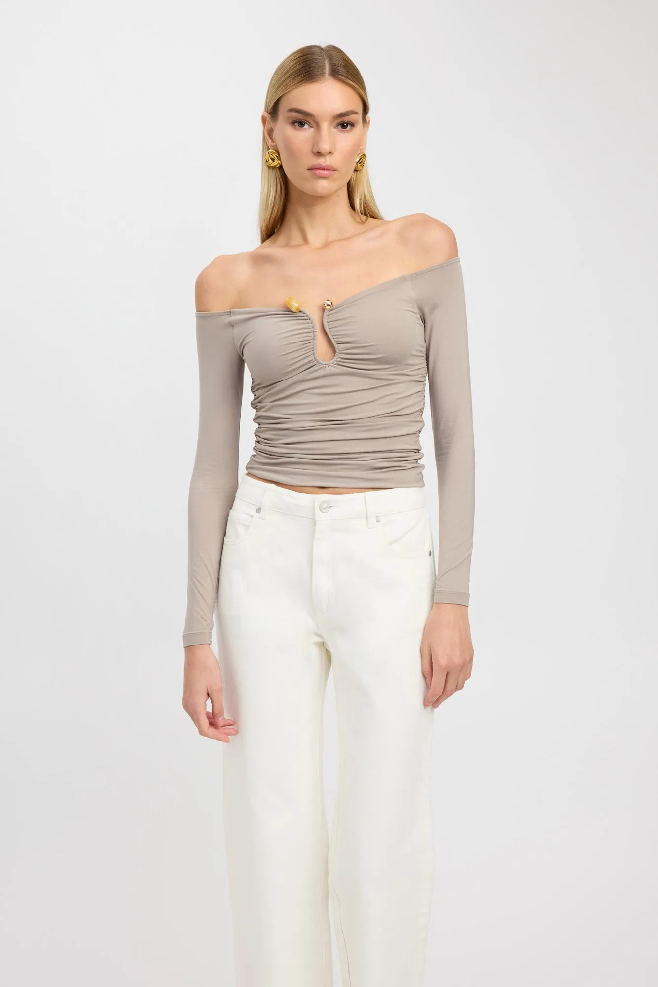 Tayla Trim Long Sleeve Top