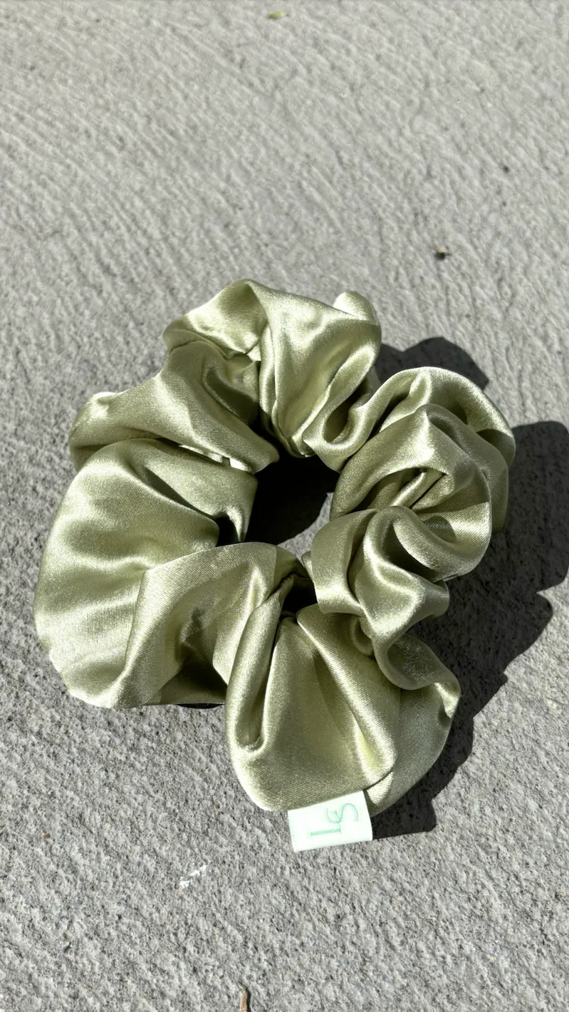 Vasiliy Silky Scrunchie - Sage
