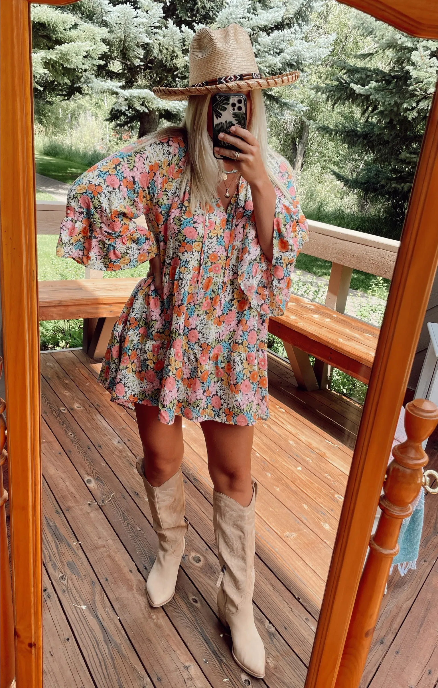 Viola Mini Dress ~ Wild Flora