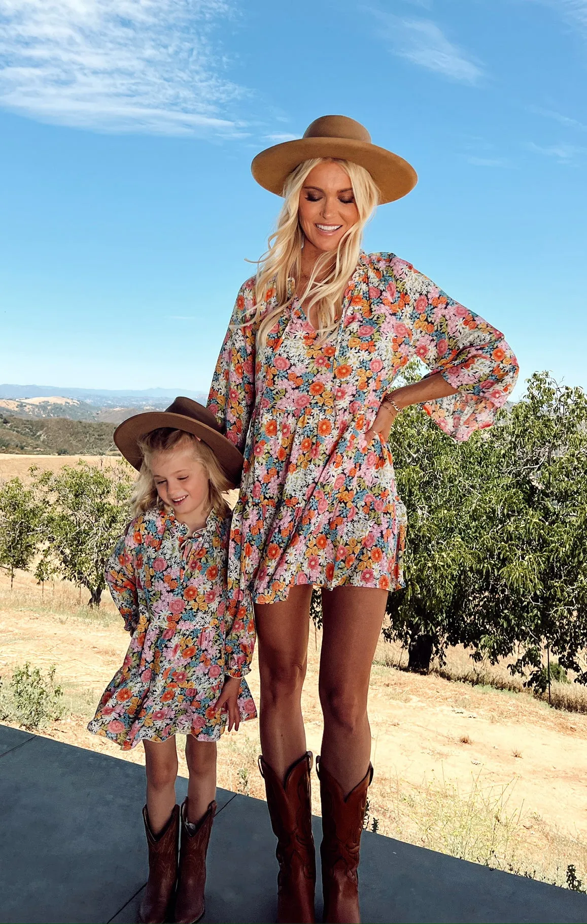 Viola Mini Dress ~ Wild Flora
