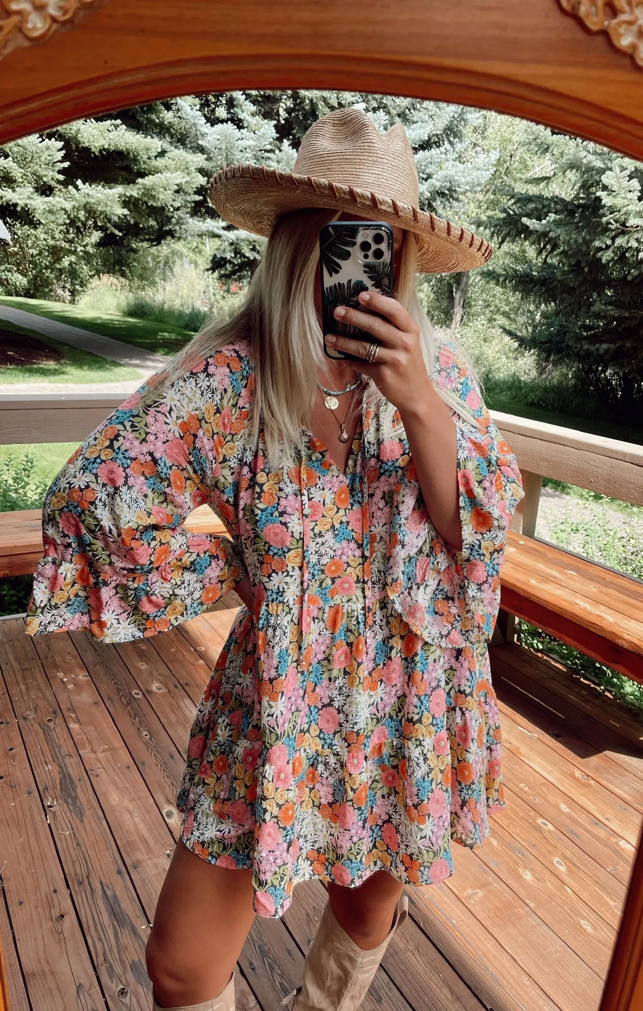 Viola Mini Dress ~ Wild Flora