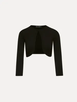Wool-Blend Bolero