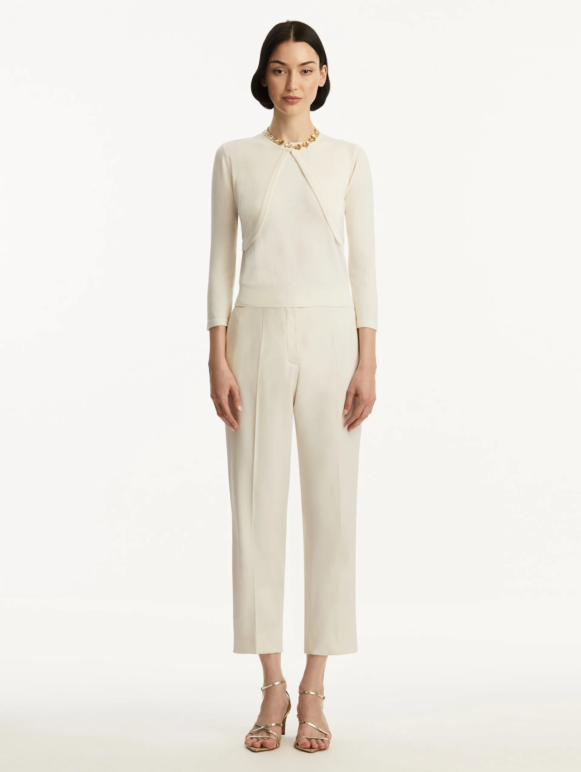 Wool-Blend Bolero