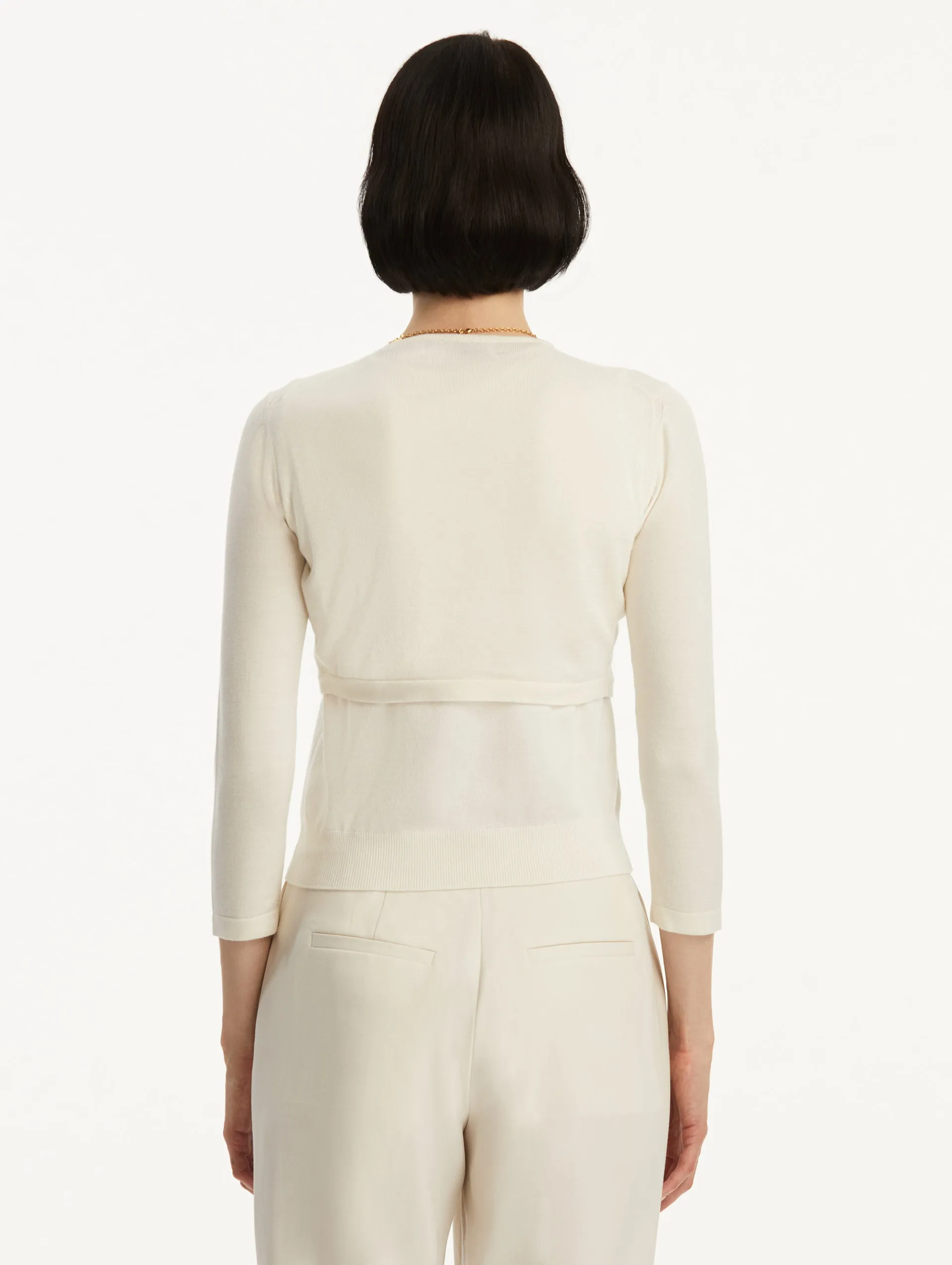 Wool-Blend Bolero