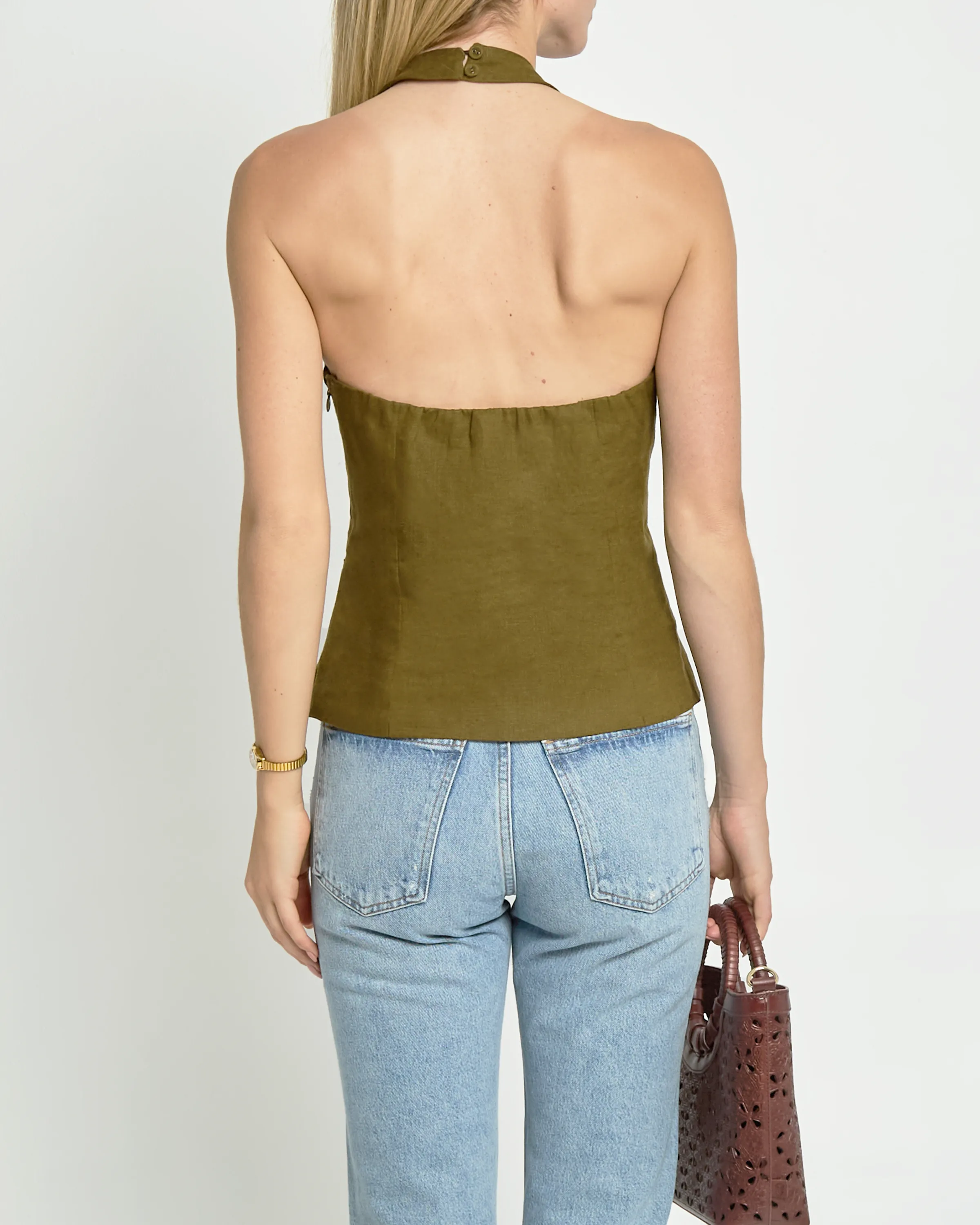Yvonne Linen Top